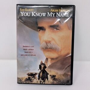 You Know My Name DVD Sam Elliott Arliss Howard Western Movie TNT Original T7581